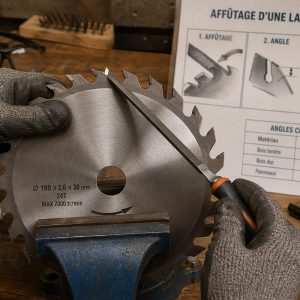 affûtage lame de scie