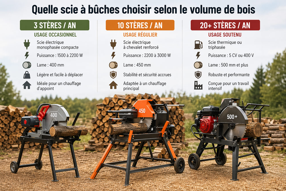 Tableau choix scie