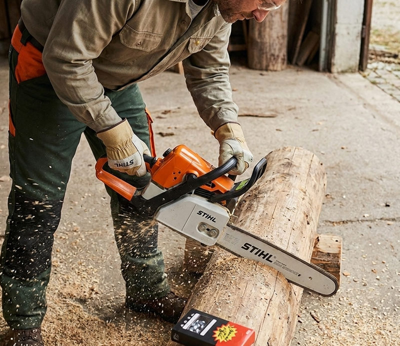 utilisation stihl 023